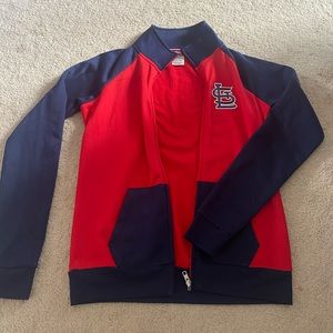 STL cards zip up PINK jacket